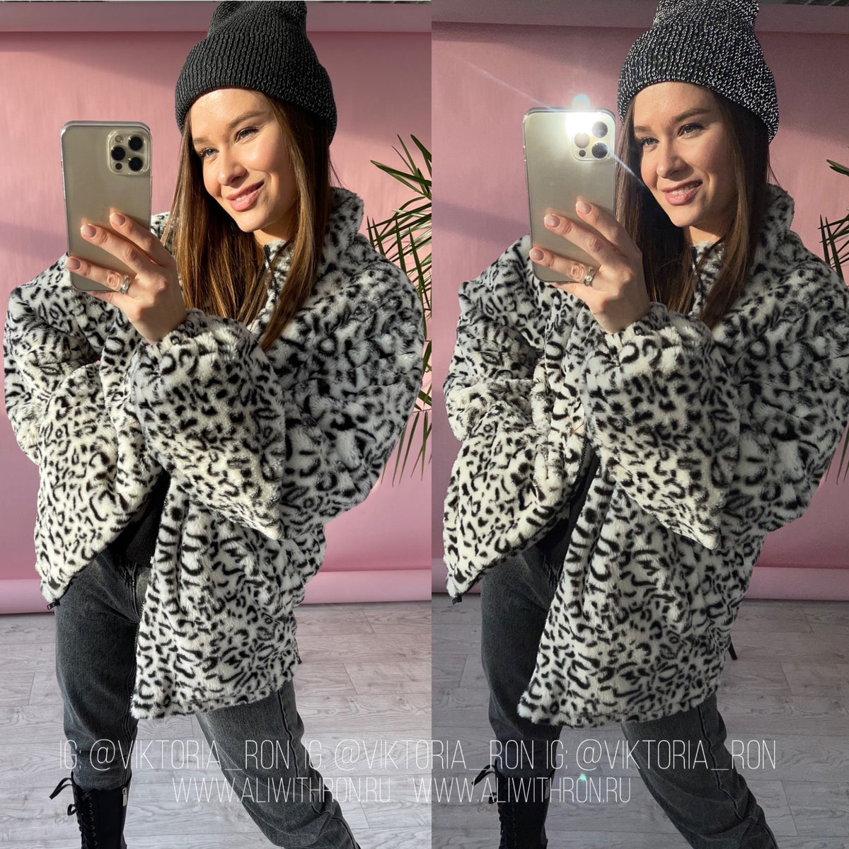Warm Women's Reflective Beanie Hat Black Grey Winter Autumn Knitted Hat Winter Cap Women's Hats Women's Hat