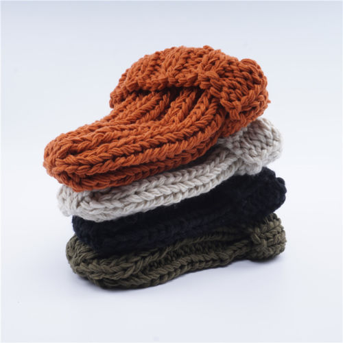 Women's Winter Hat, New Autumn Faux Fur, Warm Knitted Beanie for Girls, Women's Chunky Thick Stretchy Hats