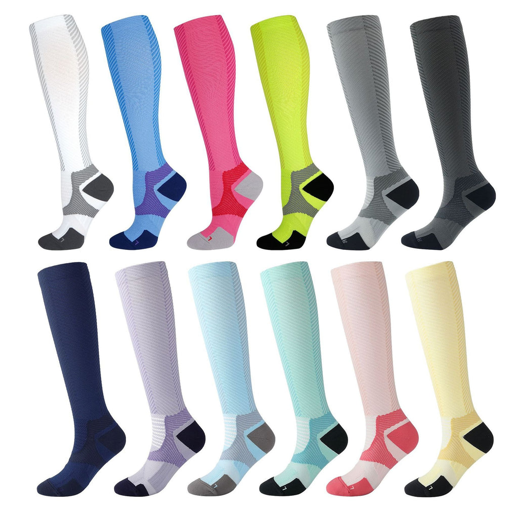 Sports compression socks, skipping rope, outdoor cycling elastic socks, fitness running calf socks, secondary pressure socks