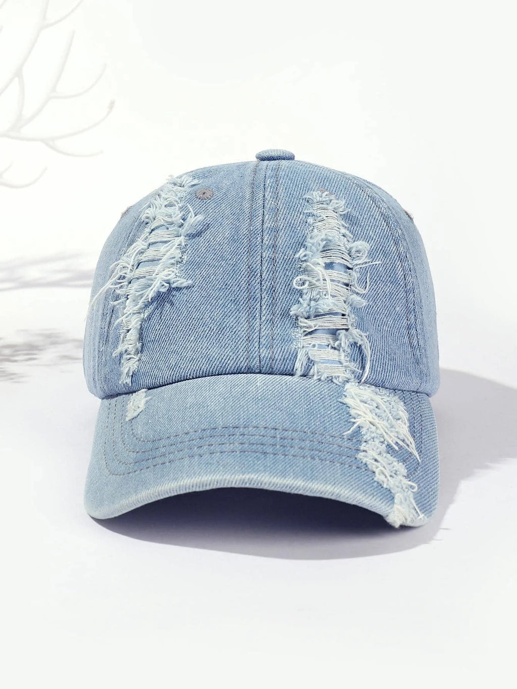 Baseball Caps Vintage Washed Distressed Cap Fashion Sports Denim Hats Plain women Men Dad Caps