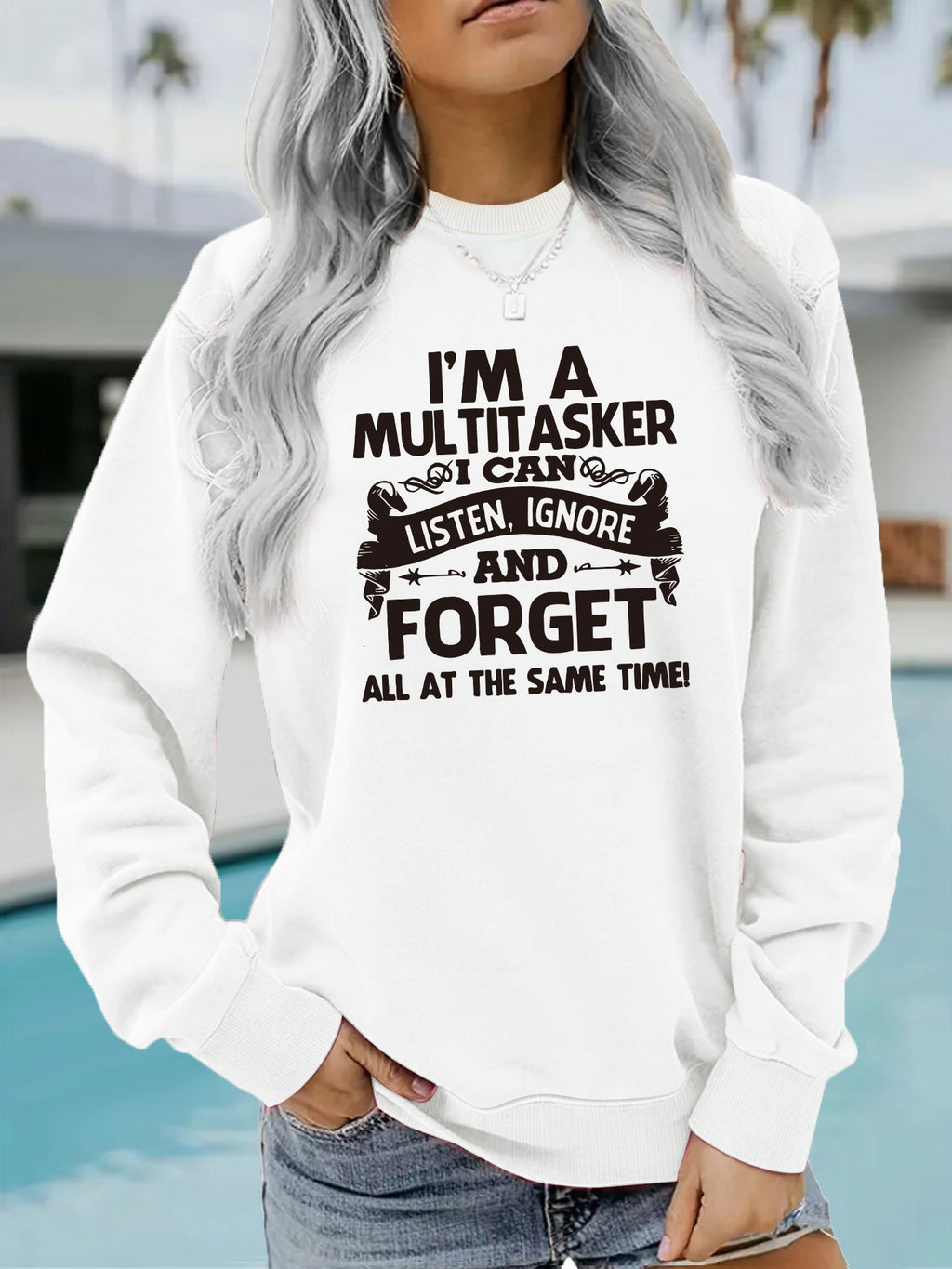I'm A MULTITASKER hoodie for women