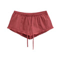 Shorts à taille élastique pour femme