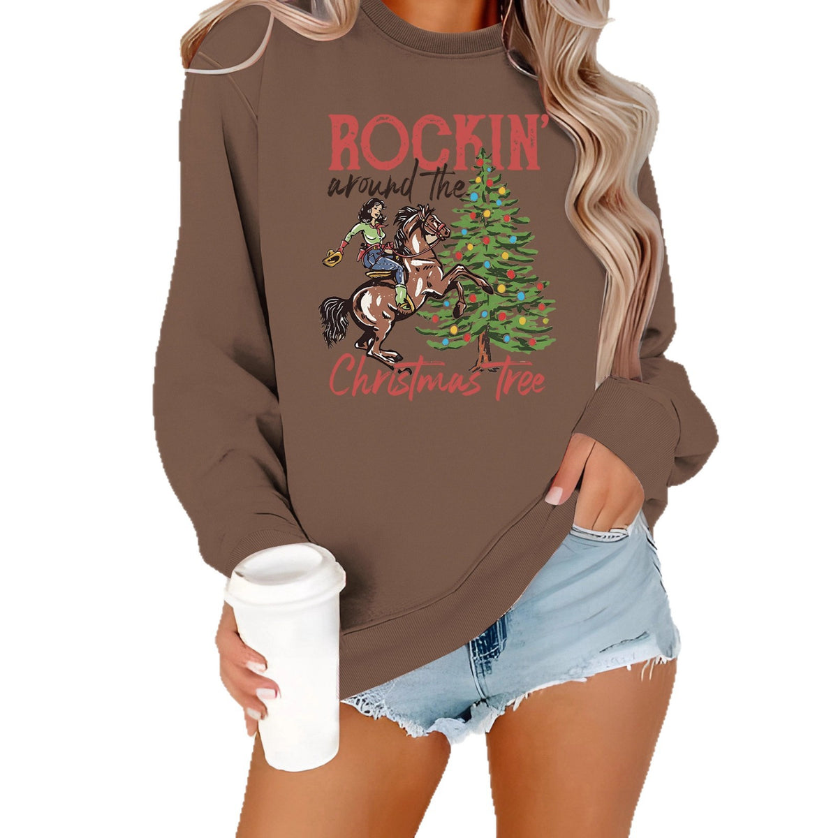 Bottom long sleeved hoodie for women