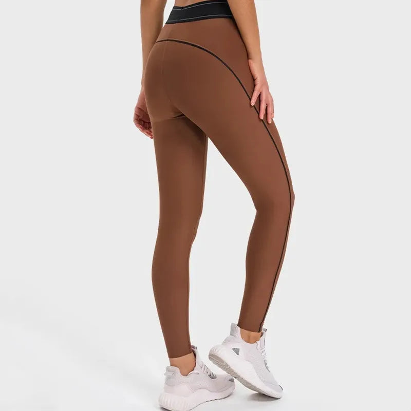 High-Waist Women's Hip-Lifting Sports Leggings