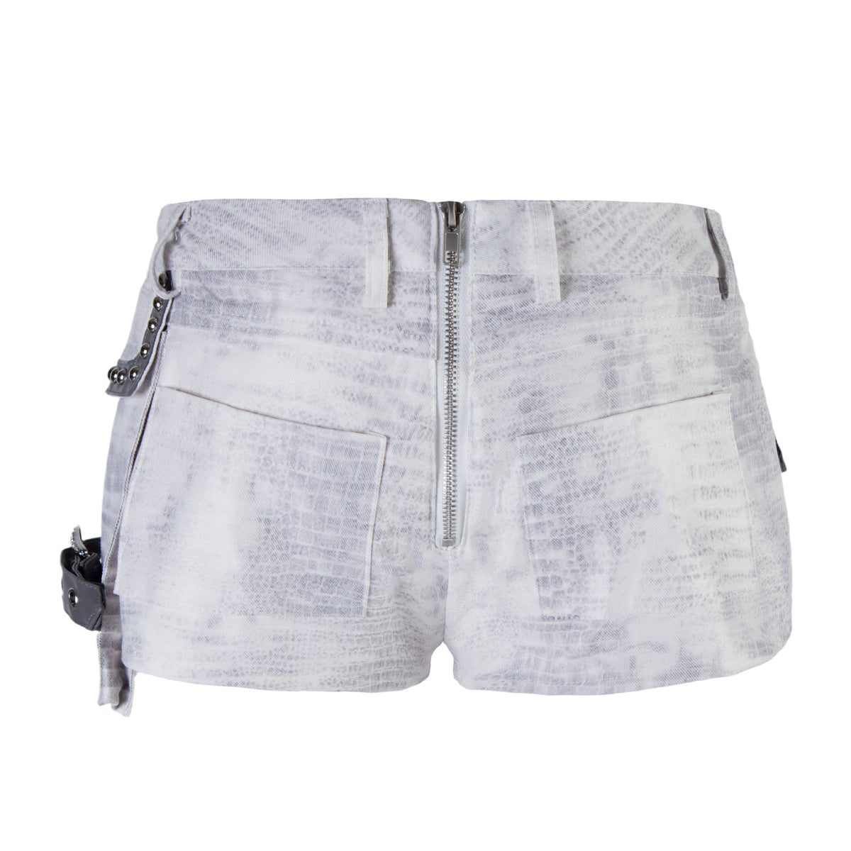 Strap denim sexy low waisted shorts for women